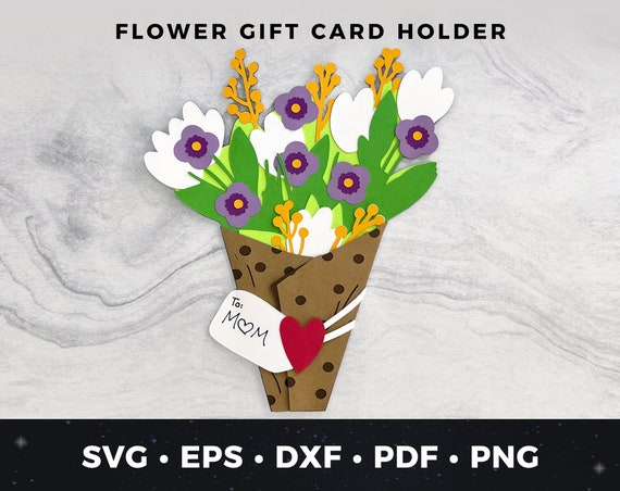 Papercraft Gift Card Holder Template