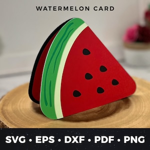 Watermelon Greeting Card svg, Watermelon Birthday Card svg, Watermelon Card svg, Watermelon svg, Watermelon Cut File svg, Watermelon svg
