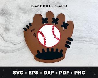 May include: A brown baseball glove with black stitching and a white baseball with red stitching inside. The glove is on a white background.