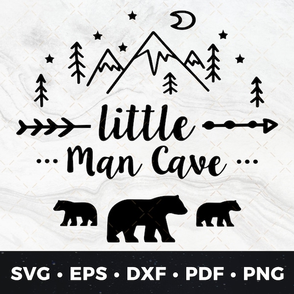 Little man cave svg, Nursery Sign vector, Little Man Cave Sign, Nursery, Play Room Signs svg, Boys Room Decor svg, Dream Big vector