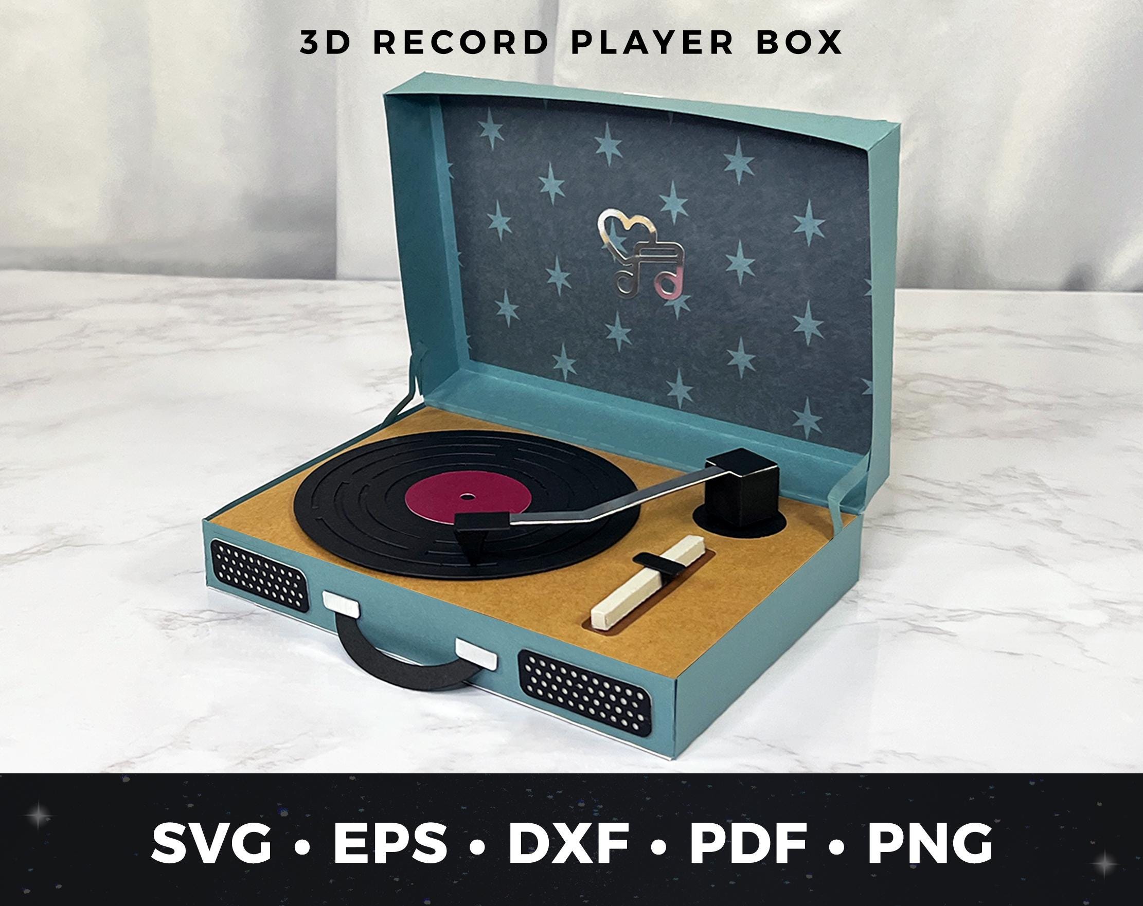 Vintage record box - Etsy 日本