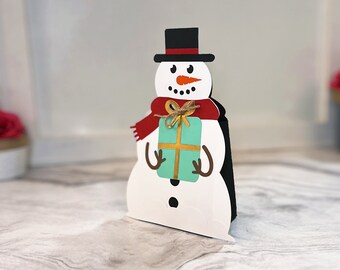 クリスマスボックス 雪だるまデザイン Amazon.co.jp: MUCKLILY クリスマス飾り物 雪だるま クリスマスブリキ