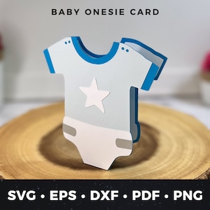 男の子用ベビーシャワーカード SVG、ベビーシャワーカード カットファイル、DIY ベビーカード、男の子用ベビーシャワーカード svg、男の子用ベビーワンジー svg、男の子用ベビーワンジー カットファイル