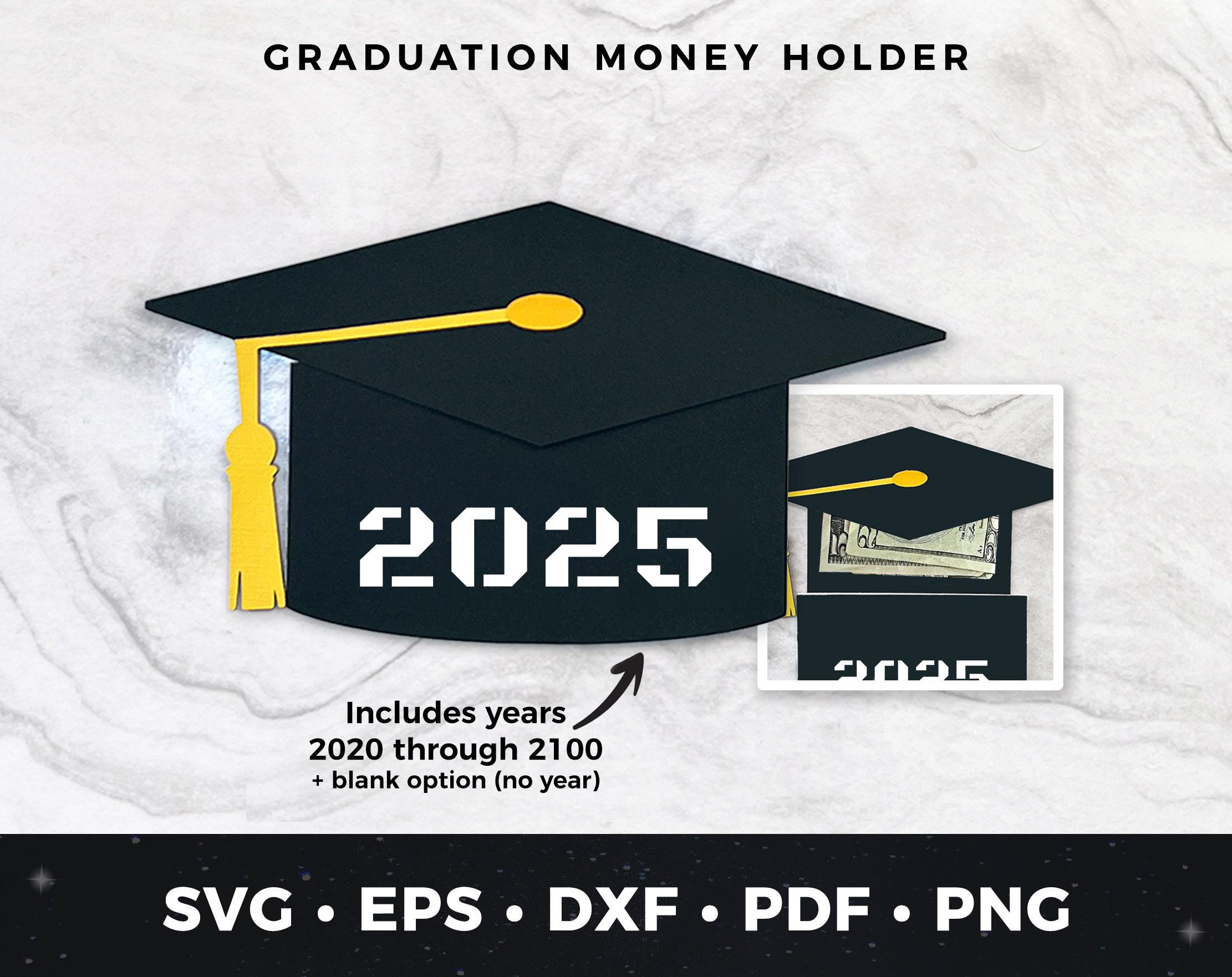 Printable Graduation Money Holder Cute Graduation Money & Gift Card