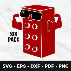 Building Brick&#39;s Six Pack svg, Funny Brick Shirt, Six Pack, Toy Bricks, Custom Design, Building Bricks download, Building Brick Funny dxf