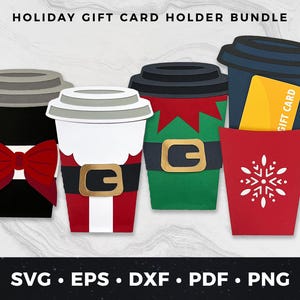 Portatarjetas de regalo para taza de café para llevar svg, Portatarjetas de regalo para café svg, Tarjeta DIY, Portatarjetas de regalo para taza de café, Portatarjetas de regalo de papel DIY, Café