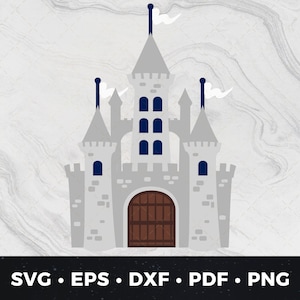 Castle svg, Castle Vector, Castle Cut File, Princess Castle svg, Knight svg, Medieval Castle svg, Castle png, Castle Clipart, Castle Graphic