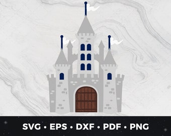 Castle svg, Castle Vector, Castle Cut File, Princess Castle svg, Knight svg, Medieval Castle svg, Castle png, Castle Clipart, Castle Graphic