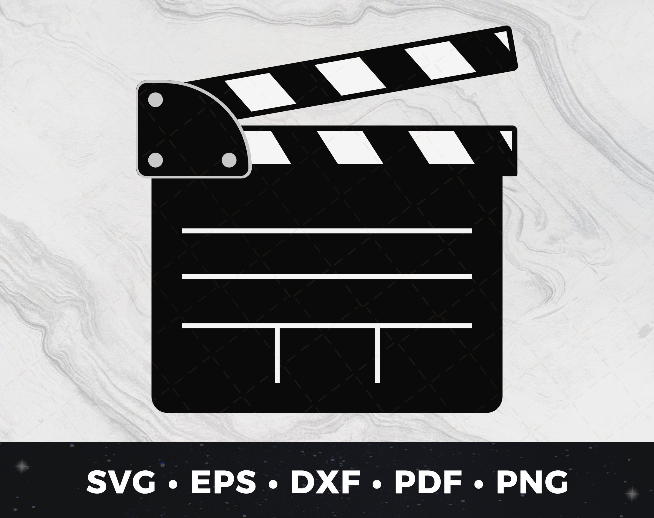 Movie Film Clapboard Svg, Movie Svg, Film Svg, Movie Clap Board Cut ...