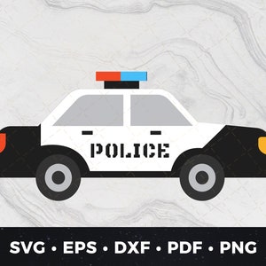 Police Car svg, Police svg, Pollice Car png, Police Car Clip Art, Police Car Cut File, Police Vector, Police svg, Police Car Graphic