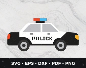 Police Car svg, Police svg, Pollice Car png, Police Car Clip Art, Police Car Cut File, Police Vector, Police svg, Police Car Graphic