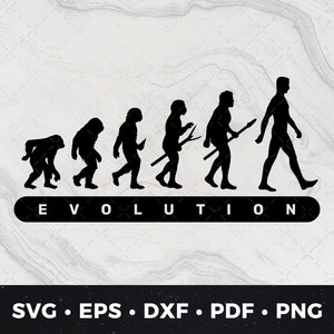 Evolution svg, Evolution Vector, Human Evolution svg, Evolution Shirt svg, Evolution Png, Evolution pdf, Unique Evolution Shirt svg