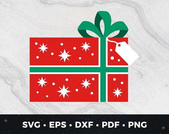 Christmas Present svg, Christmas Gift svg, Holiday Present svg, Christmas Gift Cut File, Present png, Christmas Gift Clip Art, Christmas png