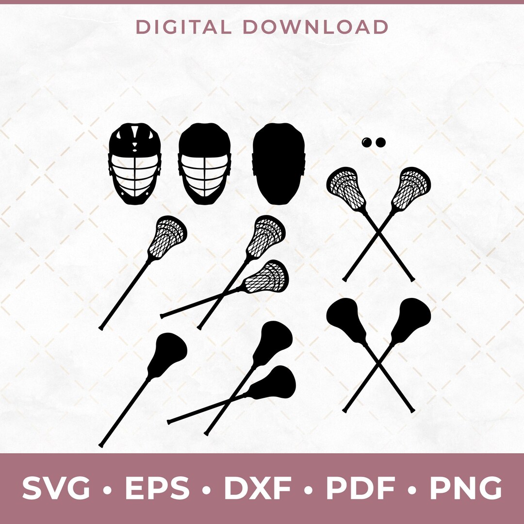 Lacrosse Svgs Png Pdf Eps Lacrosse Sayings Lacrosse Print Etsy UK