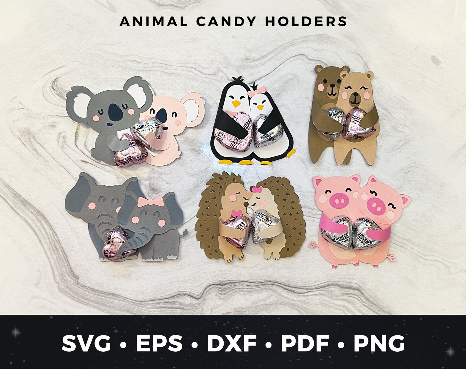 Cute Animal Candy Huggers