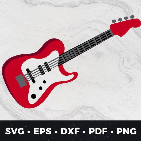 Electric Guitar svg, Electric Guitar Cut File, Electric Guitar png, Guitar svg, Guitar png, Music svg, Cool Guitar Vector, Music Lover svg