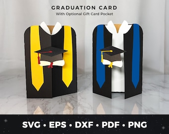 Graduation Card SVG Money Holder Card Gift Card Holder Graduation Greeting Card svg Money Card SVG DIY Graduation Card File