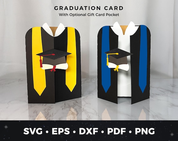 Graduation Card SVG Money Holder Card Gift Card Holder Graduation Greeting Card svg Money Card SVG DIY Graduation Card File