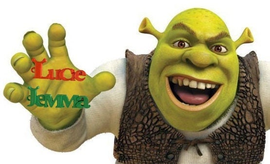 Shrek giving a thumbs up