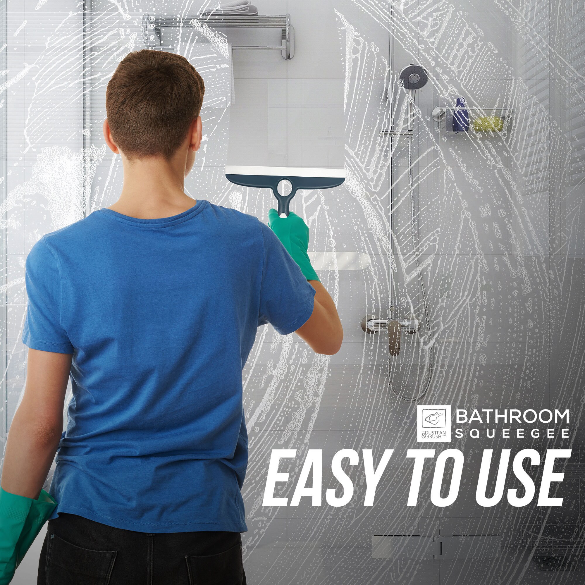 Shower Squeegee Window Wiper Blade Ideal for Cleaning Glass Shower