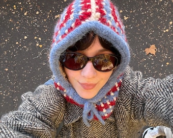 Wzór na dzianinę Grandma Square Scoodie