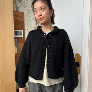 Heidi Cardigan Knit Pattern image 9