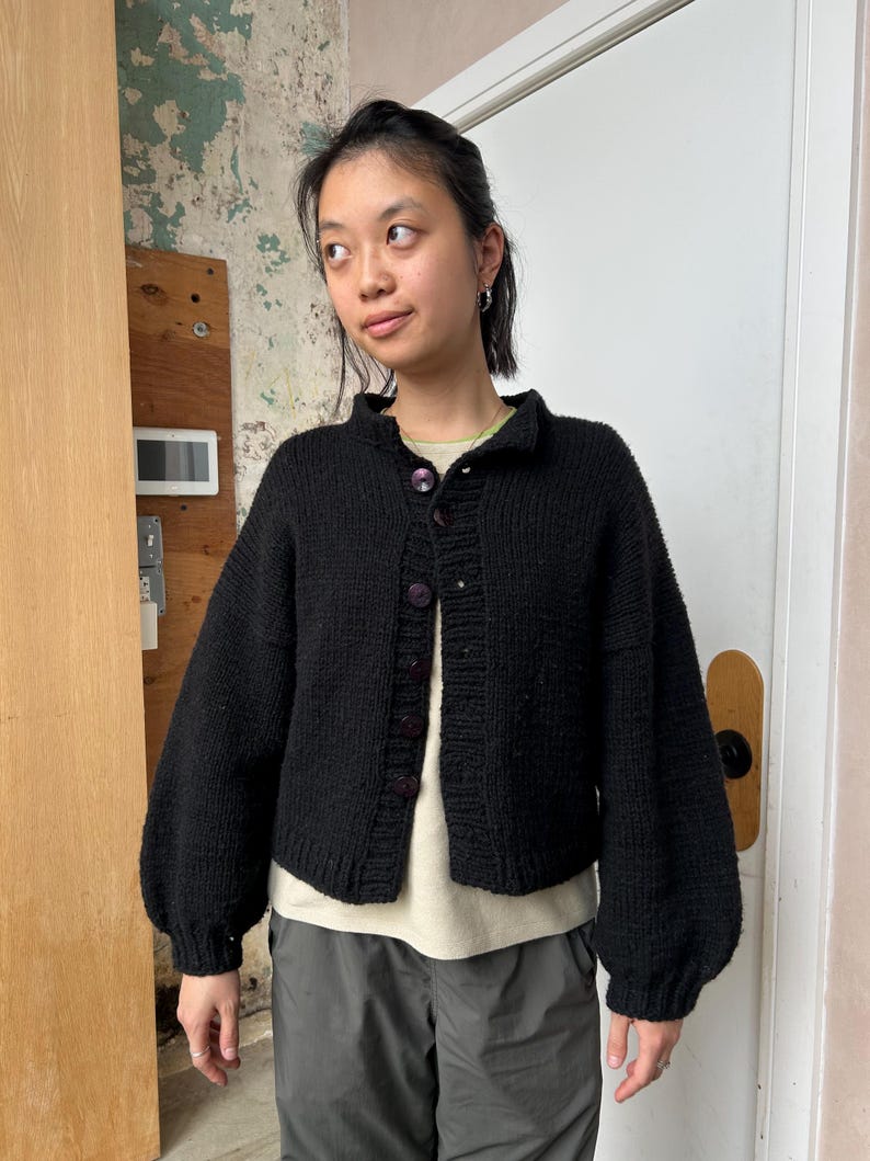 Heidi Cardigan Knit Pattern image 9