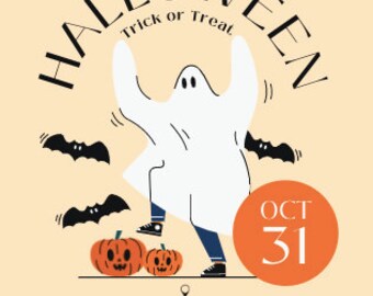 Invito per dolcetto o scherzetto di Halloween