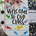 Teacher Composition Book Door Sign | Personalized Welcome Sign for ...