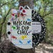 Teacher Composition Book Door Sign | Personalized Welcome Sign for ...