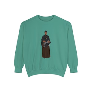 Saint Josephine Bakhita Sweatshirt; Comfort Colors