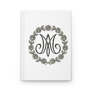 Devotional Journal, Catholic Gifts, Hardcover Journal Matte, Ave Maria, Auspice, Prayer Journal, Religious Notebook