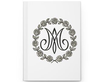 Devotional Journal, Catholic Gifts, Hardcover Journal Matte, Ave Maria, Auspice, Prayer Journal, Religious Notebook
