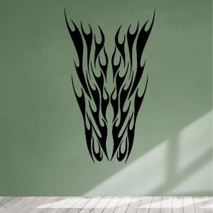 Flame Graphics Car Truck Hood Vinyl Decal Mural Sticker