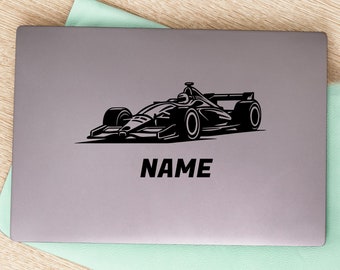 Boys Room Racing Decals - Customizable Vehicle Wall Art - Personalized Car Stickers - Race Car Bedroom Themes