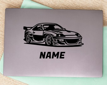 Race Car Bedroom Wall Art - Custom Car Decals for Boys Room - Personalized Vehicle Stickers - Kids Racing Decor