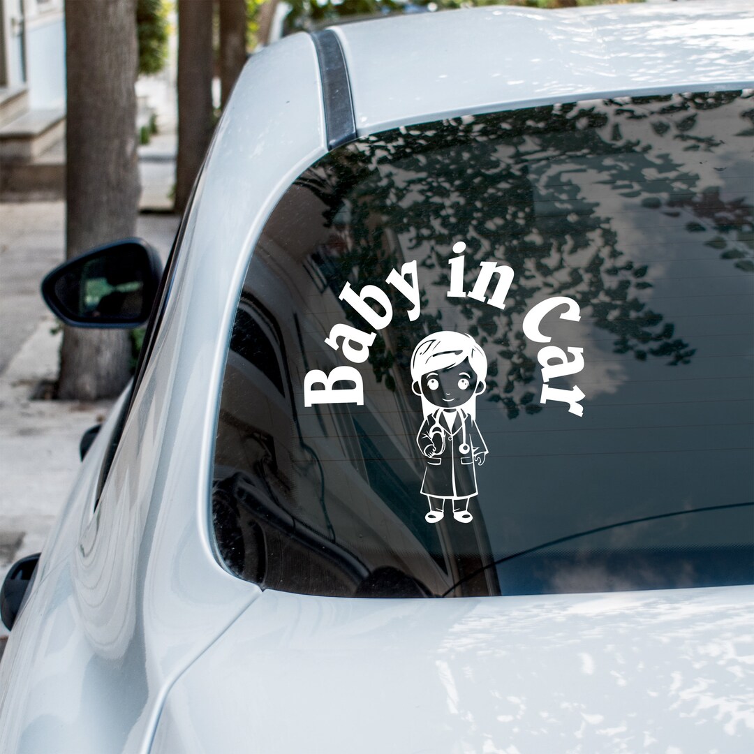 Baby on Board Stickers for Cars Automotive Vinyl Stickers, Bumper ...