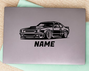Custom Race Car Wall Graphics - Personalized Vehicle Stickers - Boys Bedroom Car Decor - Kids Room Racing Art
