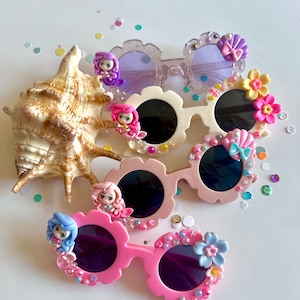 Mermaid Sunglasses, Birthday Girl sunglasses, custom sunglasses, Merbae, mermaid accessories, customized sunnies, Mermaid Party, beach sunni