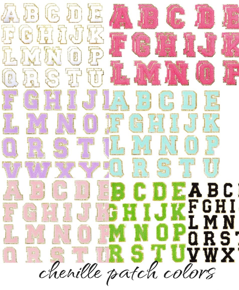 Girls Pink Letter Patch Jean Jacket Name Patch Jacket Etsy