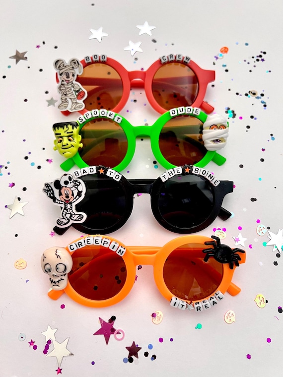 Boys Halloween Sunglasses, Mickey Halloween, Soooky 