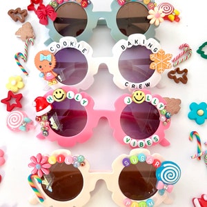 Christmas Sunglasses, Personalized Sunglasses, Custom Christmas Sunglasses, kids Christmas sunglasses, Christmas sunnies, Christmas toddler