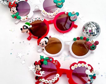 Disney Christmas Mickey Mouse Sunglasses Santa Mickey Mouse - Aviator Sunglasses - Infant Toddler  main image 3