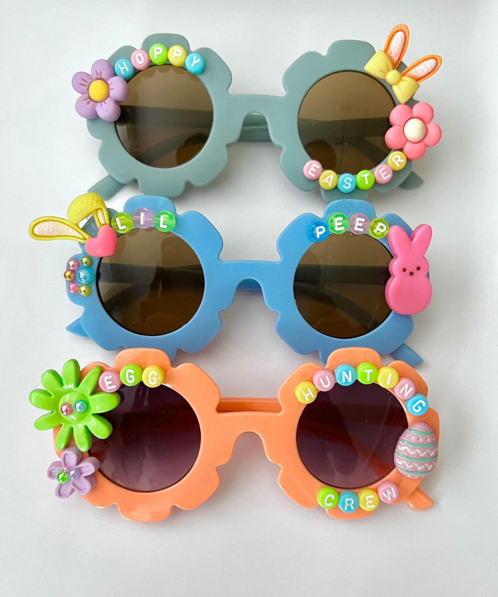 Easter Sunglasses Personalized Sunglasses Custom Easter Etsy