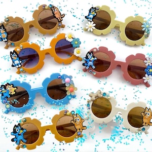 Blue dog Sunglasses | Dog  Sunglasses | Custom Character Sunglasses | Personalized Sunglasses | Kids Sunglasses |  Sunglasses | Birthday sun