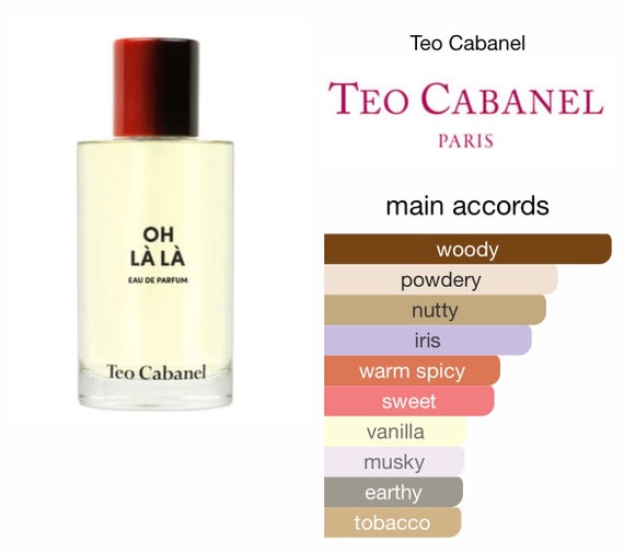 Oh La La Eau De Parfum by Teo Cabanel Samples Choose 2 Ml 