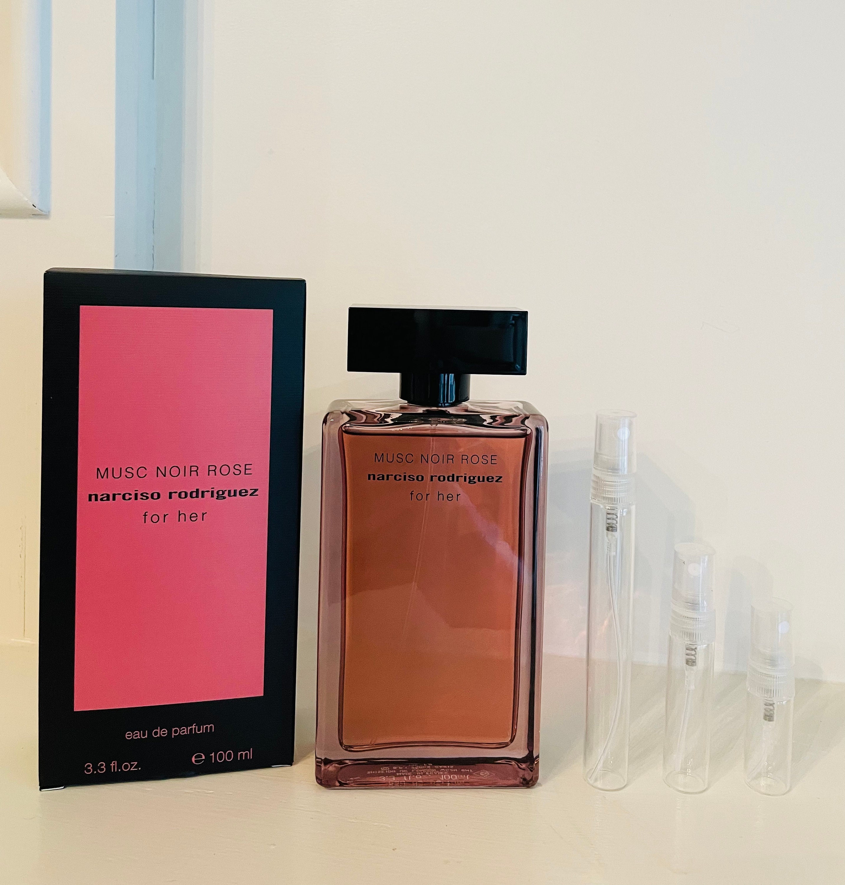 Musc Noir Rose for Her by Narciso Rodriguez EDP DECANT Travel -  Denmark