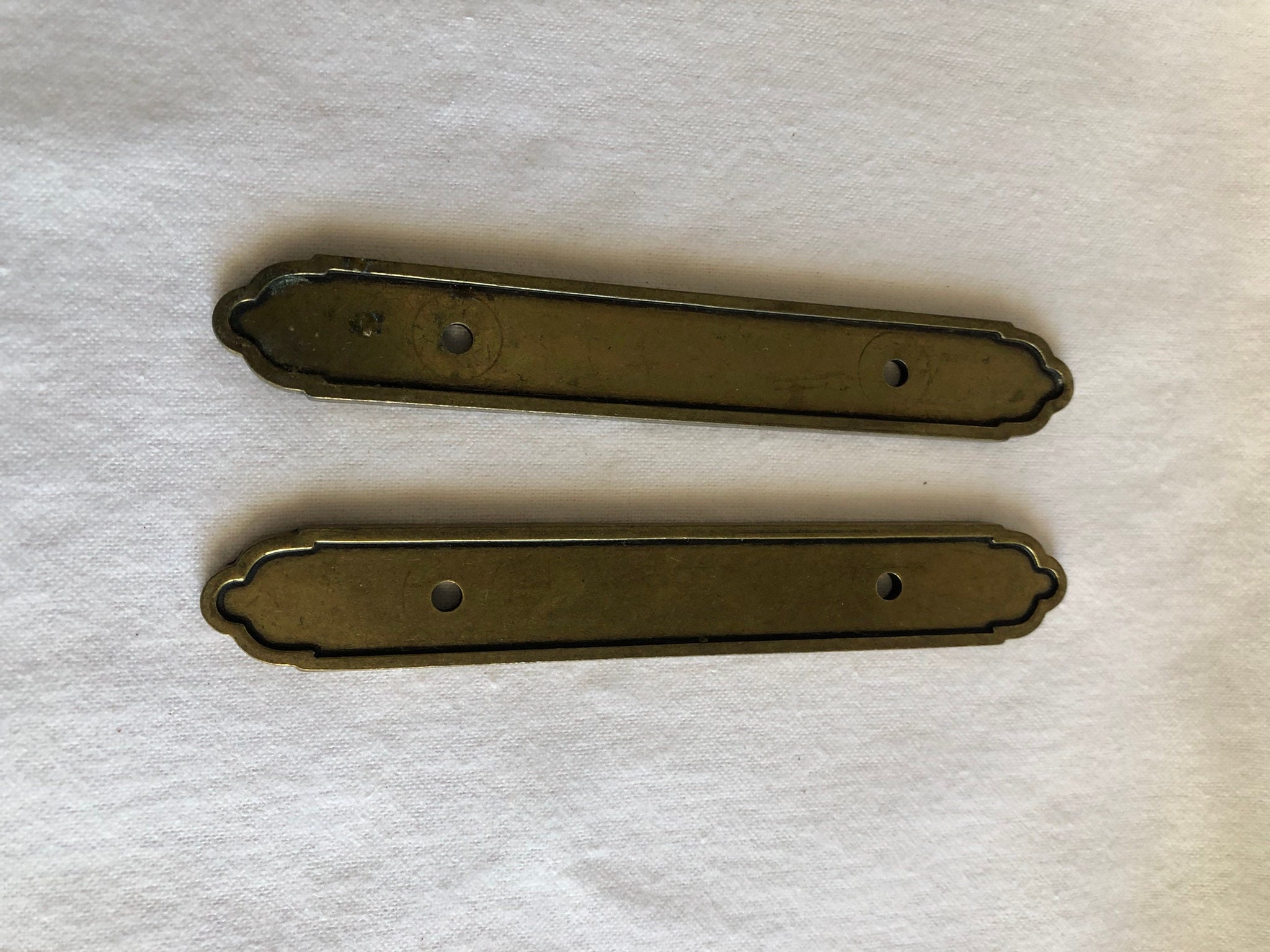 Vintage Hardware Ajax Amerock Unbranded Backplates Odds and Ends Package of