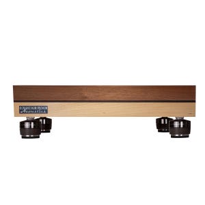 Double B Combo - Walnut | Maple Isolation Platform w/ M6 or M8 Threaded Brass Inserts - 3-1/8" Thick