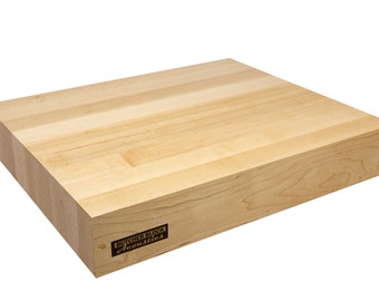 SOLID MAPLE EDGE-grain audio platforms 3" thick